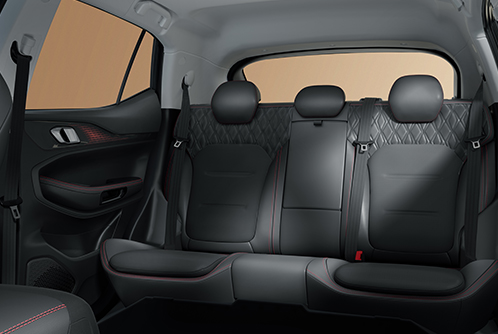 2 FILAS DE ASIENTOS Y 5 ASIENTOS DISPONIBLES